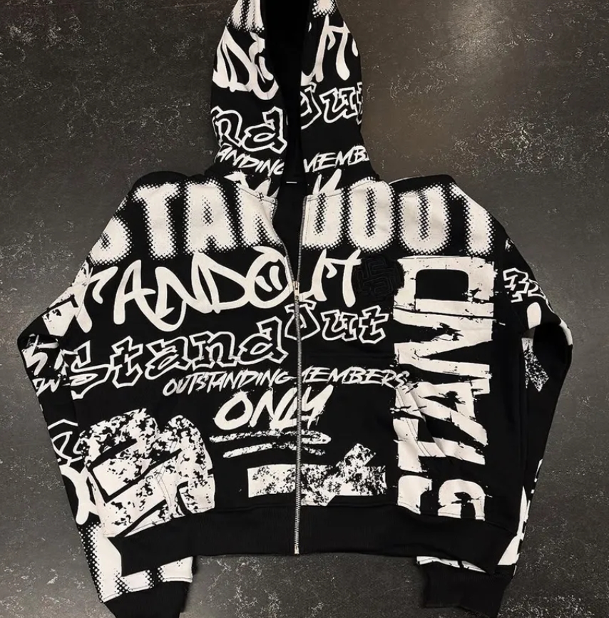 china Oversized Zip-up Cropped Boxy Zip up Hoodie wholesale